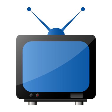 Tv icon clipart