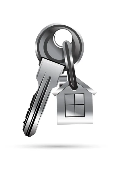 Key with house — Stock Photo, Image