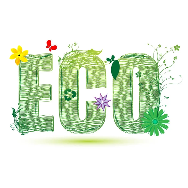 Eco recycle — Stockfoto