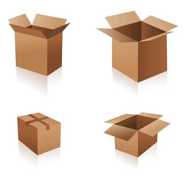 Farklı kutular — Stok fotoğraf