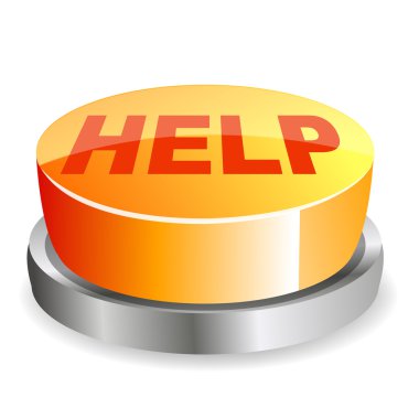 Help button clipart