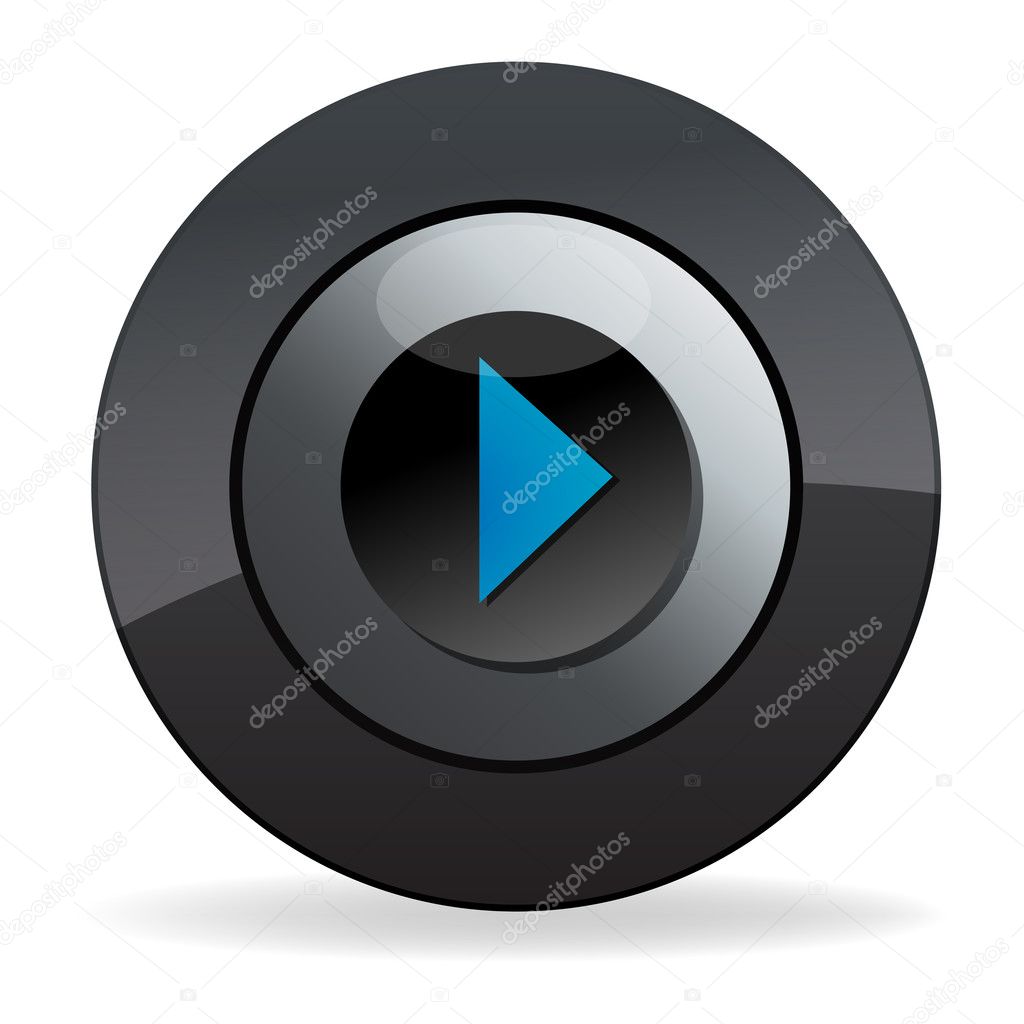 Play button Stock Photo by ©get4net 4432415