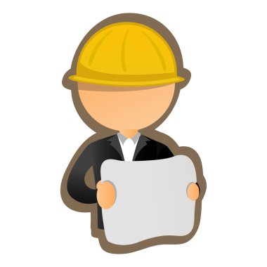 Architect engineer clipart