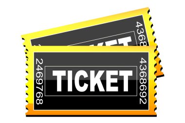 Tickets icon clipart