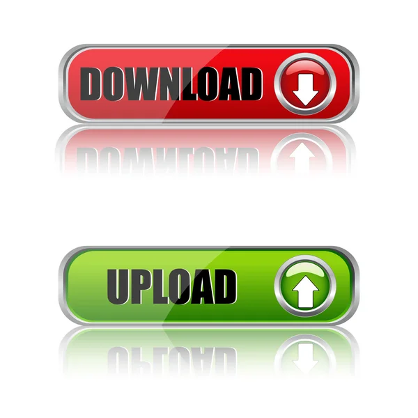 Download buttons — Stock Photo, Image