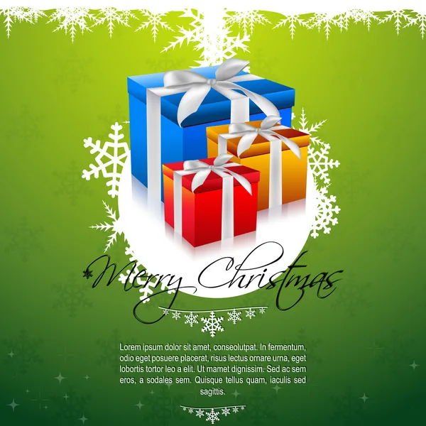 Colorful christmas card — Stock Photo, Image