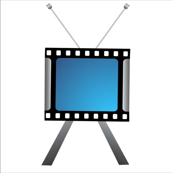 Icono de televisión creativa —  Fotos de Stock