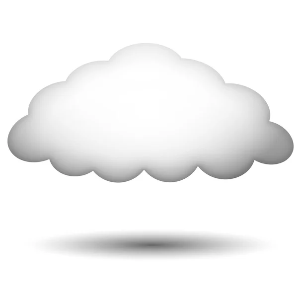 Cloud shape — Stock Photo, Image