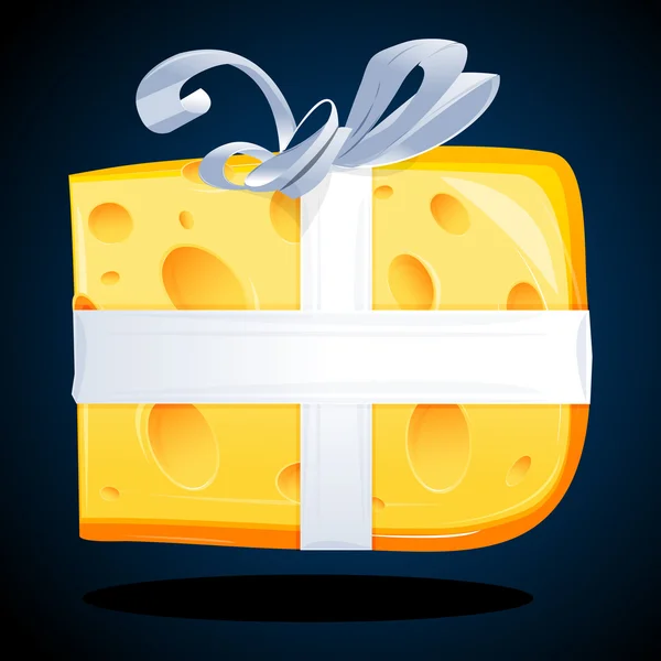 Cheese present — Stock Photo, Image