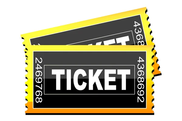 Icona dei biglietti — Foto Stock