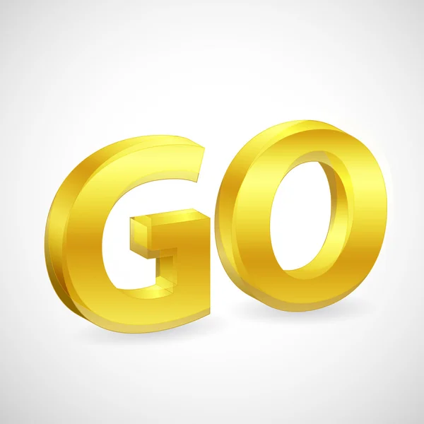 Go-Symbol — Stockfoto