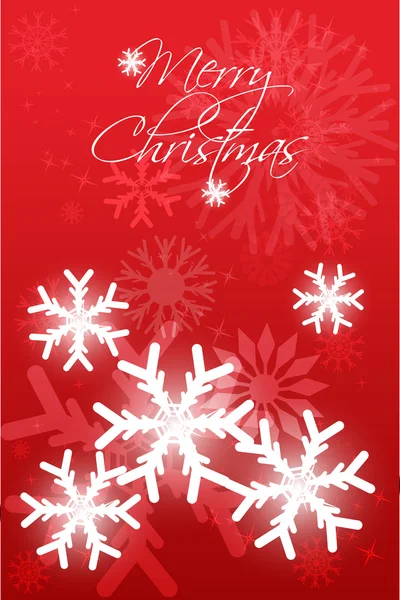 Abstrakte frohe Weihnachtskarte — Stockfoto