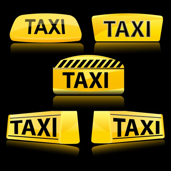 Taxi ikonra — Stock Fotó