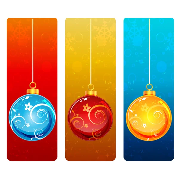 Cartão de Natal colorido — Fotografia de Stock