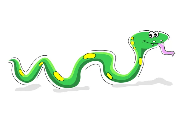 Щасливі змія — стокове фото