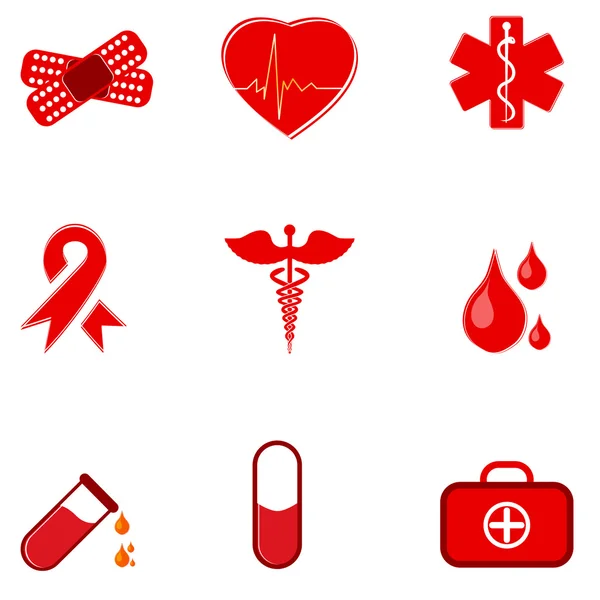 Iconos médicos —  Fotos de Stock