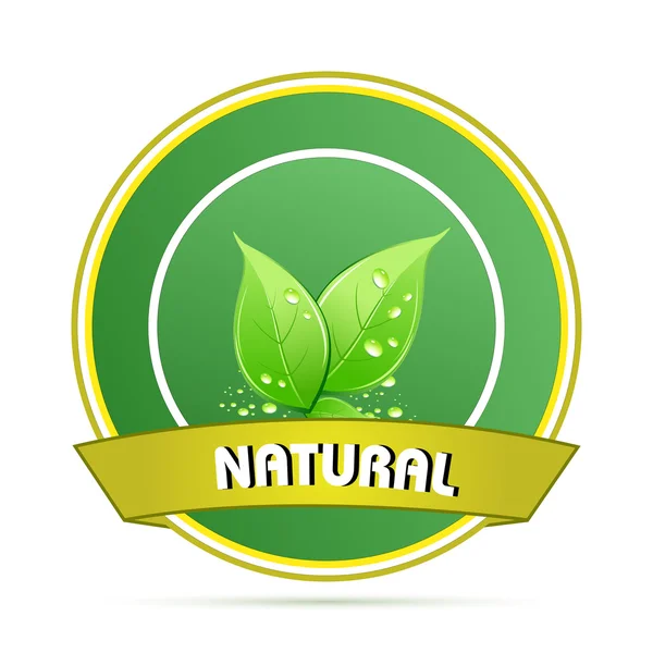Illustration Naturen Logotyp — Stockfoto