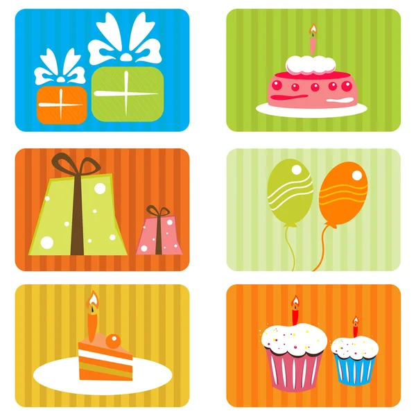 Birthday template — Stock Photo, Image