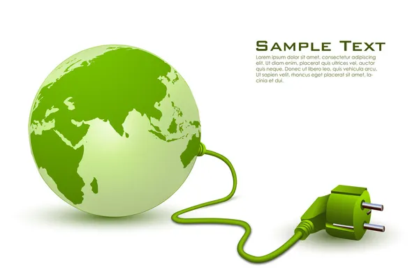 Illustration Global Technology White Background — Stock Photo, Image