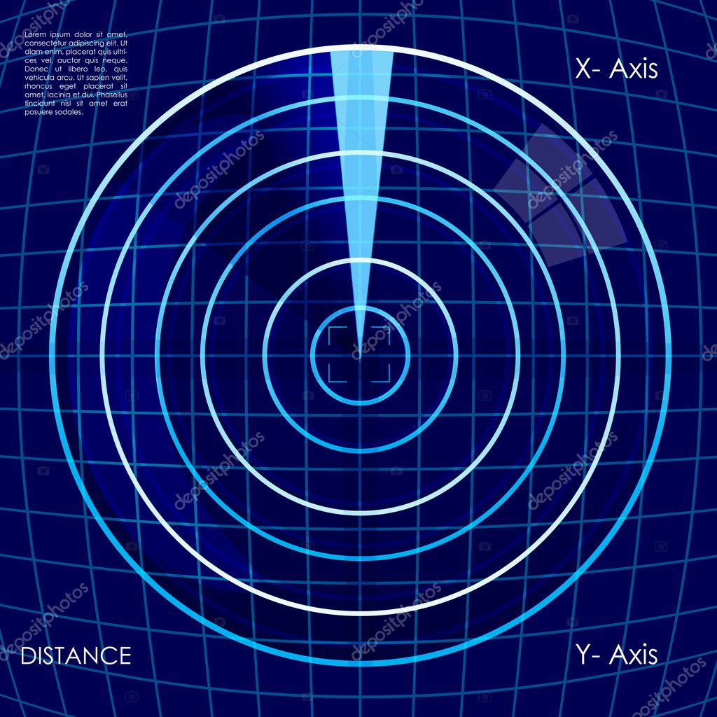 Digital radar Stock Photo by ©get4net 4540889