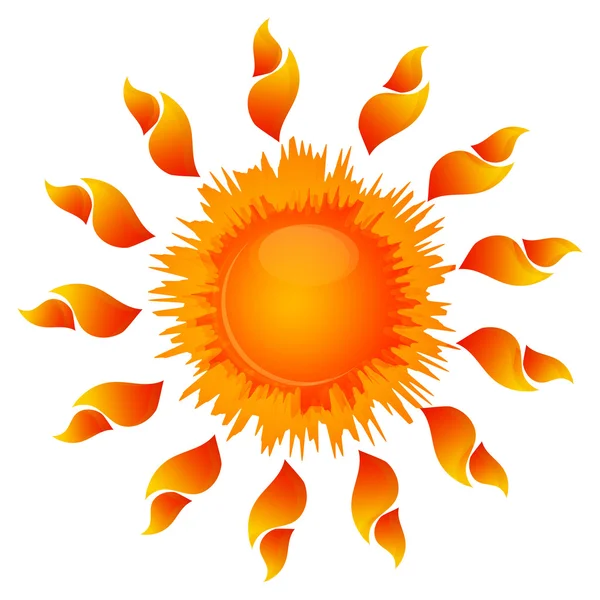 Illustration of sun — Stock Photo, Image