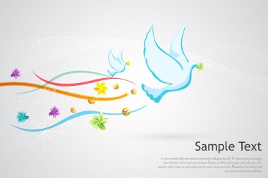 Peace card clipart