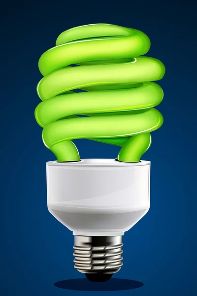 环保节能灯的插图 — 图库照片