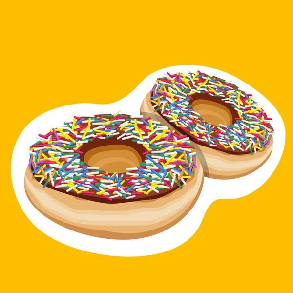 다채로운 도넛 — 스톡 사진