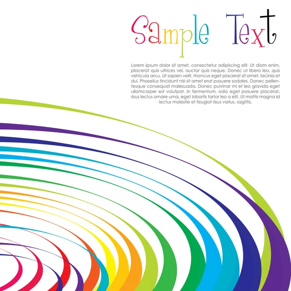 Illustration Colorful Wavy Background — Stock Photo, Image