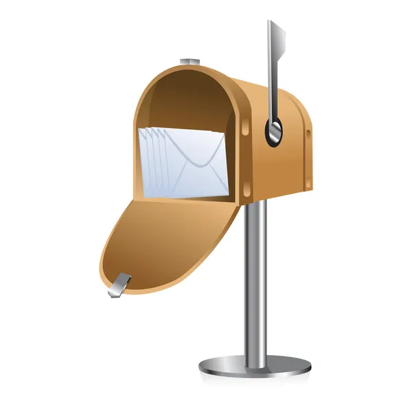 Poštovní schránka — Stock fotografie