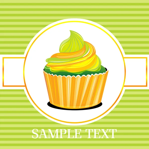 Illustration Muffin Abstract Background — Stock Photo, Image