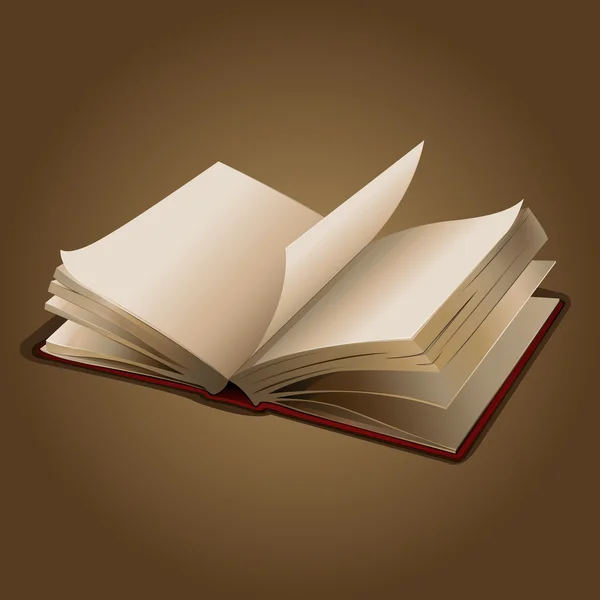 Open boek — Stockfoto