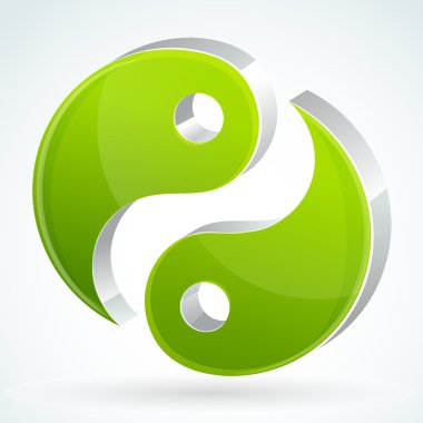 Yin yang clipart