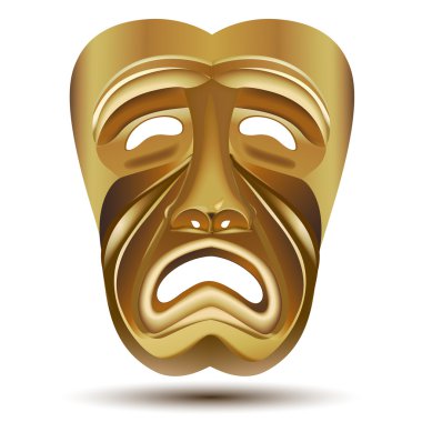 Entertainment mask clipart