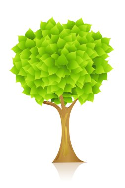 Natural tree clipart