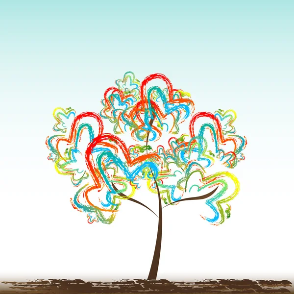 Abstract tree — Stock Photo, Image