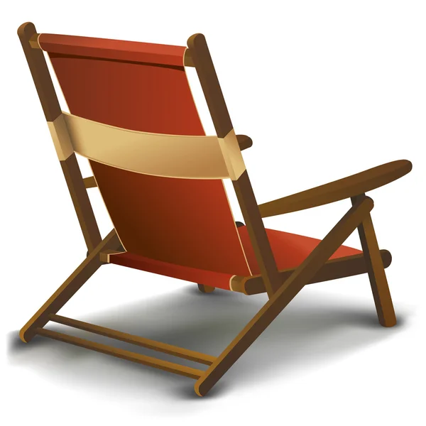 Cadeira de praia — Fotografia de Stock