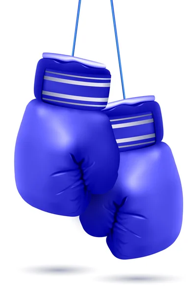 Hängande boxningshandskar — Stockfoto
