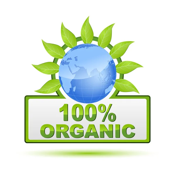 100% orgánico — Foto de Stock