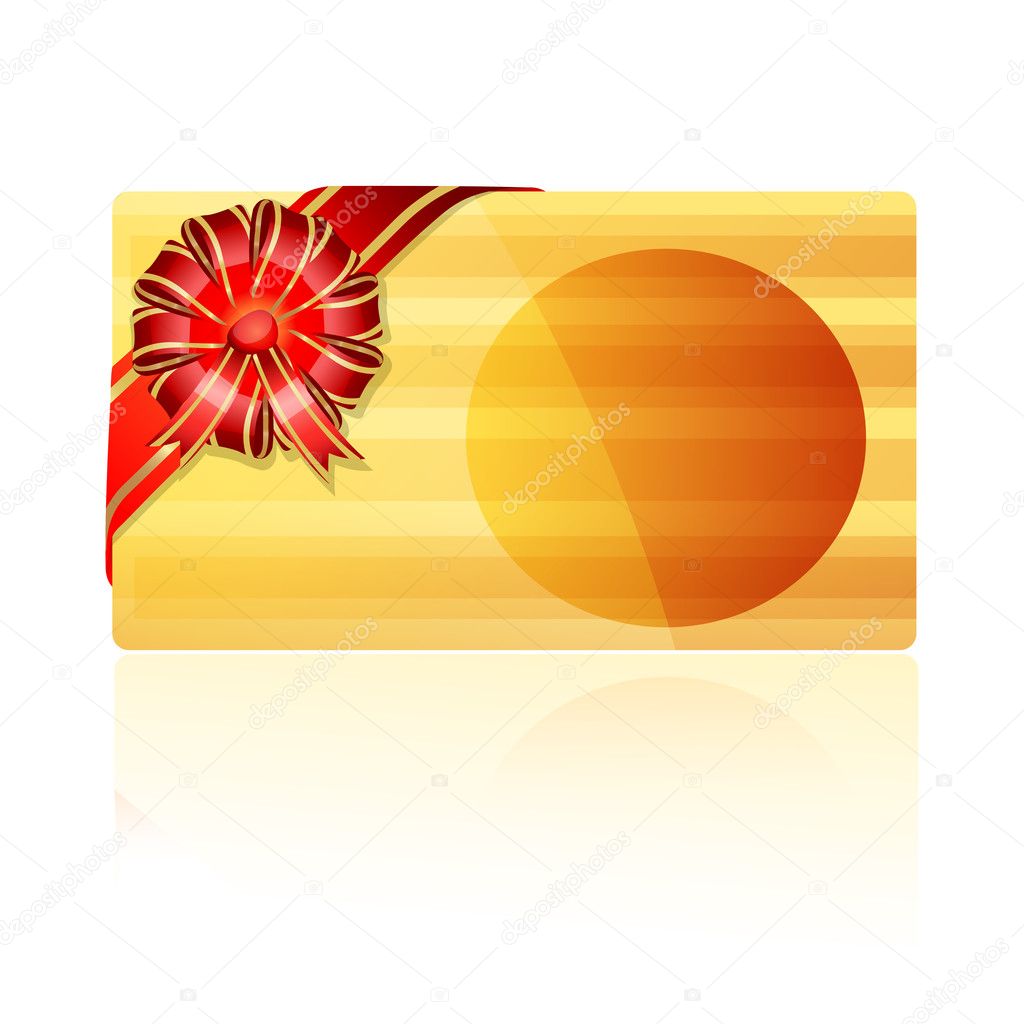 Abstract gift card — Stock Photo © 5043961