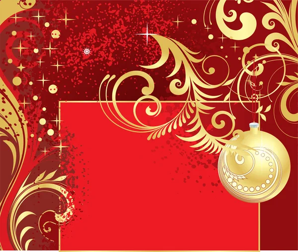 Background for new year and for Christmas — Stock Vector