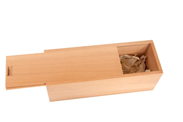 分離されたニスの装飾的な小箱 — ストック写真