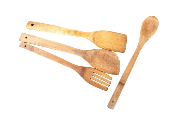 Wooden kitchen shovel — Stock Photo, Image
