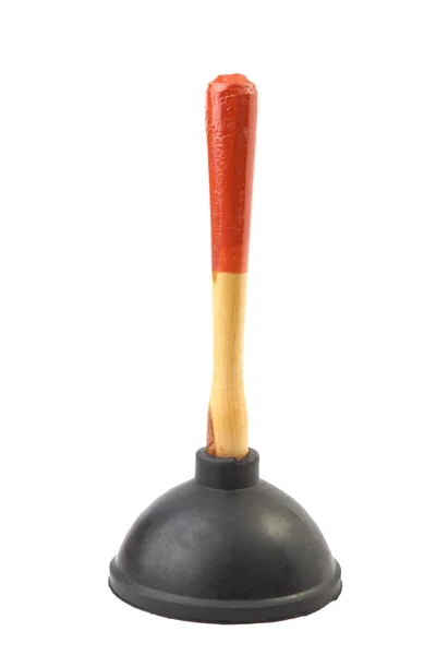 Plunger isolated vertically — Stock Photo, Image
