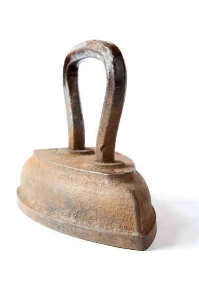 Старое железо, покрытое ржавчиной — стоковое фото
