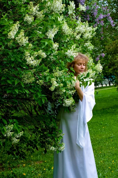 Stock image White lady