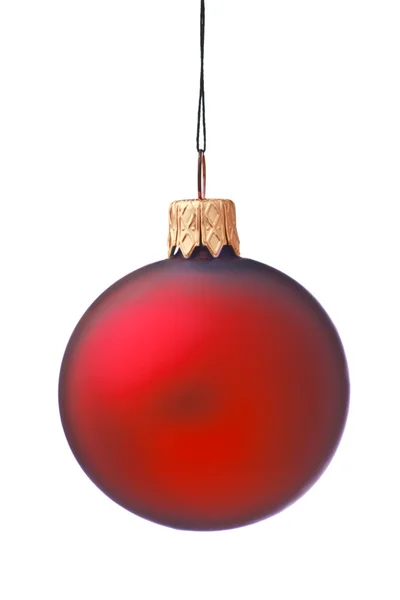 Christmas bauble isolated — Stock Photo, Image