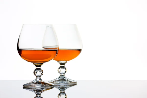 Brandy e vetro — Foto Stock