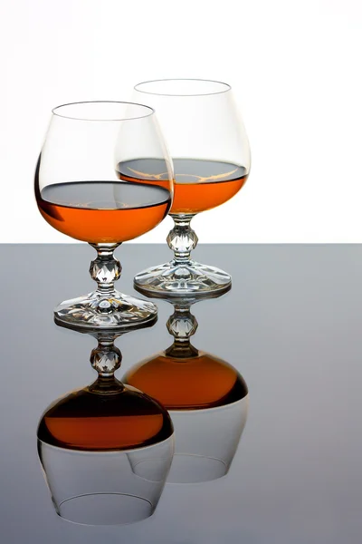 Brandy y vidrio —  Fotos de Stock
