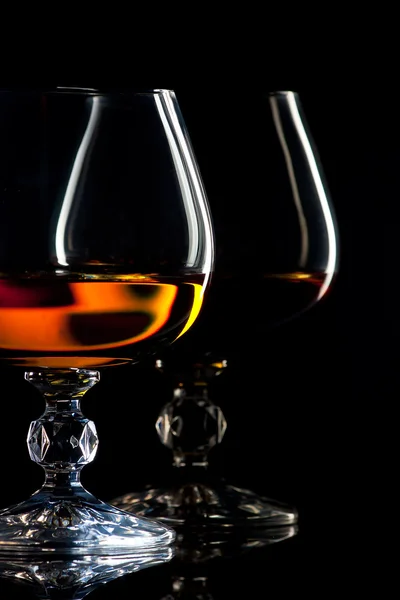 Brandy e vetro — Foto Stock